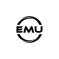 Emu Brief Logo Design, Inspiration zum ein einzigartig Identität. modern Eleganz und kreativ Design. Wasserzeichen Ihre Erfolg mit das auffällig diese Logo. vektor