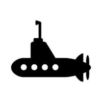 u-båt ikon vektor uppsättning. militär illustration tecken samling. armén symbol.