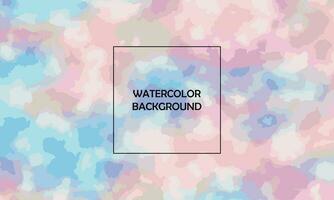 vattenfärg lutning maska fläck bakgrund med pastell, färgrik, skönhet, vektor