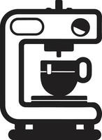 ai generiert Kaffee Geschäft oder Cafe Logo im Jahrgang Stil vektor