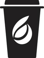 ai genererad kaffe affär eller Kafé logotyp i årgång stil vektor