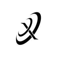 modern gerundet gestalten Brief xx Initiale sportlich Spielen abstrakt Monogramm Logo vektor