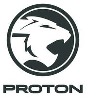 Proton Auto Logo Vektor Illustration