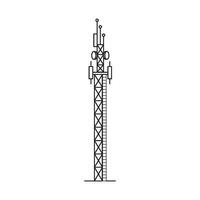 Turm Symbol Vektor Illustration Design