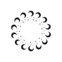 abstrakt cirkel ikon vektor
