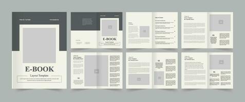 ebook Layout Design vektor