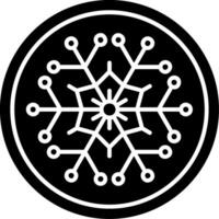 Winter-Glyphe-Symbol vektor