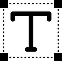 Schriftart-Glyphe-Symbol vektor