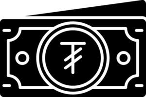 Tugrik-Glyphe-Symbol vektor