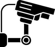 CCTV-Glyphensymbol vektor