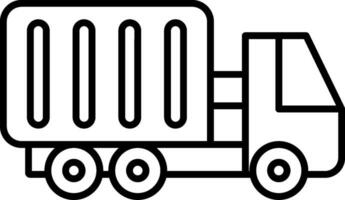 Containerzeilensymbol vektor