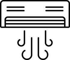 ac Linie Symbol vektor