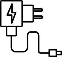 Symbol für die Ladeleitung vektor