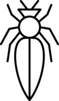 Pest Linie Symbol vektor