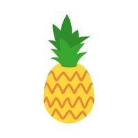 Ananas mit Linien vektor