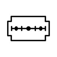 Rasiermesser-Vektor-Symbol vektor