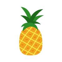 ananas gul ikon vektor