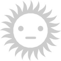 emoji sun vektor