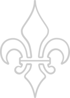 Fleur de Lis Umriss vektor