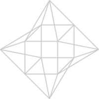 geometrisk pyramid vektor