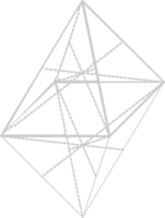 geometrisk pyramid vektor