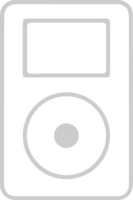 Musik-Media-Player vektor