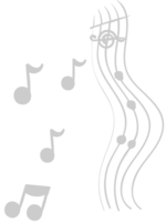 Musiknote vektor