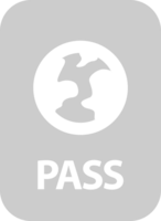 sommar semester pass vektor