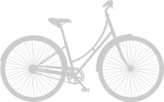 Retro-Fahrrad vektor