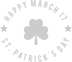 Shamrock St. Patrick's Day vektor