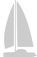 multihull segelbåt vektor