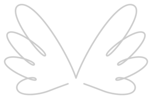 Engel's Flügel vektor
