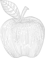 äpple vektor