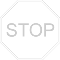 Stoppschild vektor