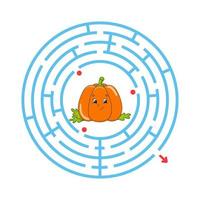 Matze. Spiel für Kinder. lustiges Labyrinth. Arbeitsblatt zur Bildungsentwicklung. Aktivitätsseite. Puzzle für Kinder. süßer Cartoon-Stil. Rätsel für die Vorschule. logisches Rätsel. Farbe-Vektor-Illustration. vektor