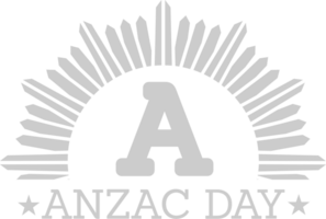 im Erinnerung von anzac vektor