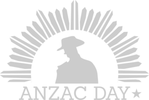 im Erinnerung von anzac vektor