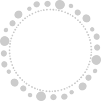 dekoration ram cirkel vektor