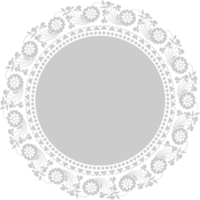 Dekoration Rahmen Kreis vektor