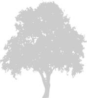 Silhouetten Baum vektor