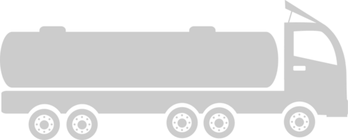 Treibstoff Anhänger LKW vektor