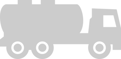 Treibstoff Anhänger LKW vektor
