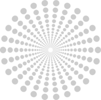 cirkel dot tunnel vektor