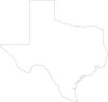 Texas Karte vektor