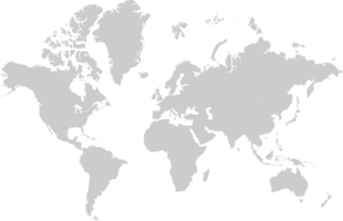 Weltkarte vektor