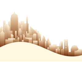 stadslandskap bakgrund vektor