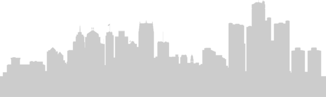 Stadt Detroit vektor
