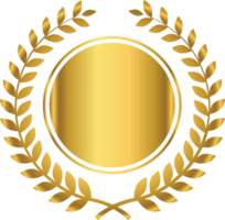 goldenes Wappen vektor
