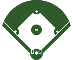 Baseball-Diamant vektor