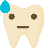 Emoji-Zahn vektor